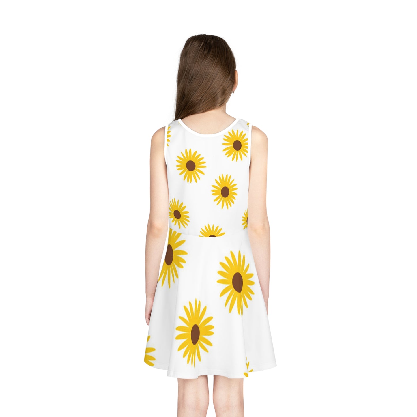 Girls' Sleeveless Sundress (AOP)