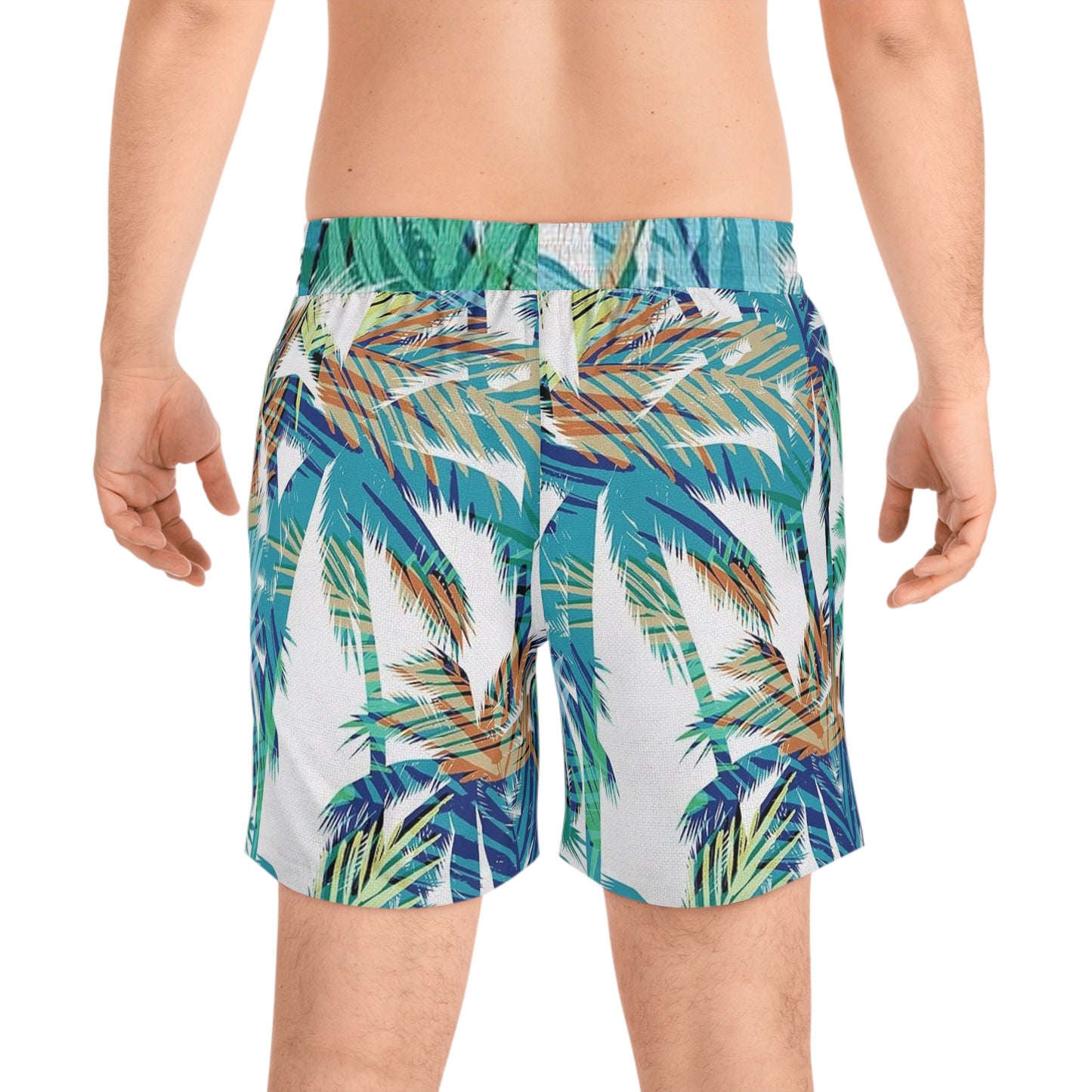 Men's Mid-Length Swim Shorts (AOP)