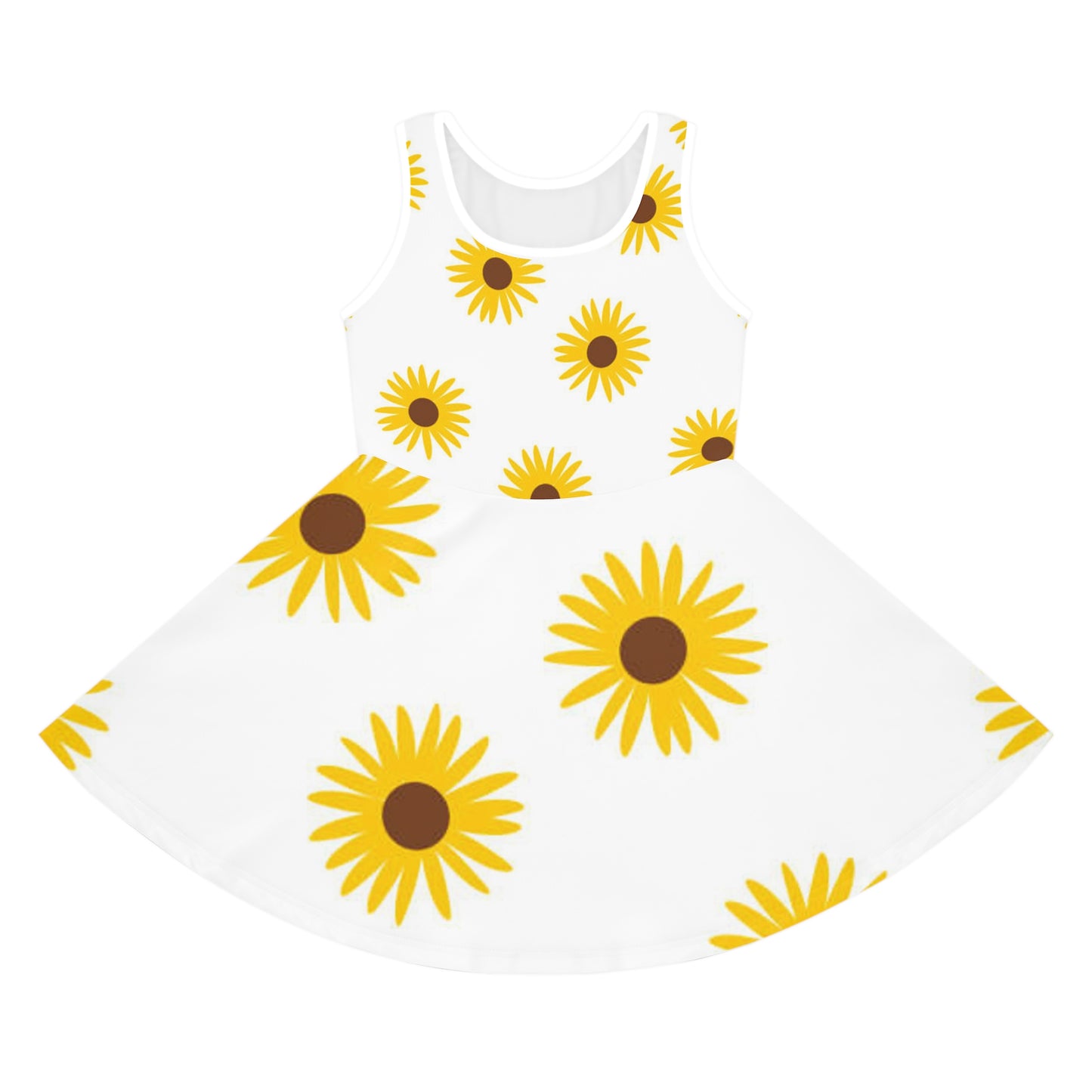 Girls' Sleeveless Sundress (AOP)
