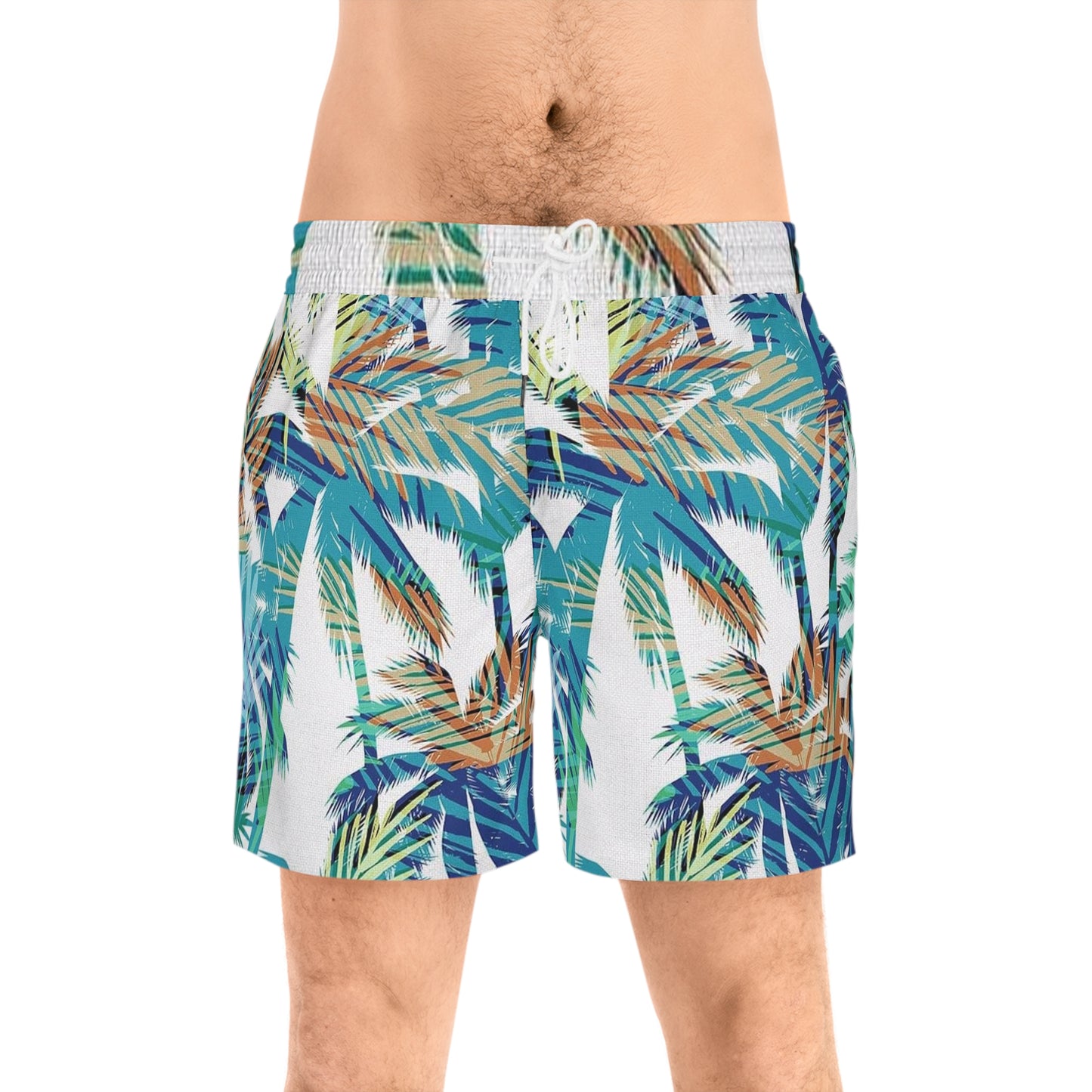 Men's Mid-Length Swim Shorts (AOP)