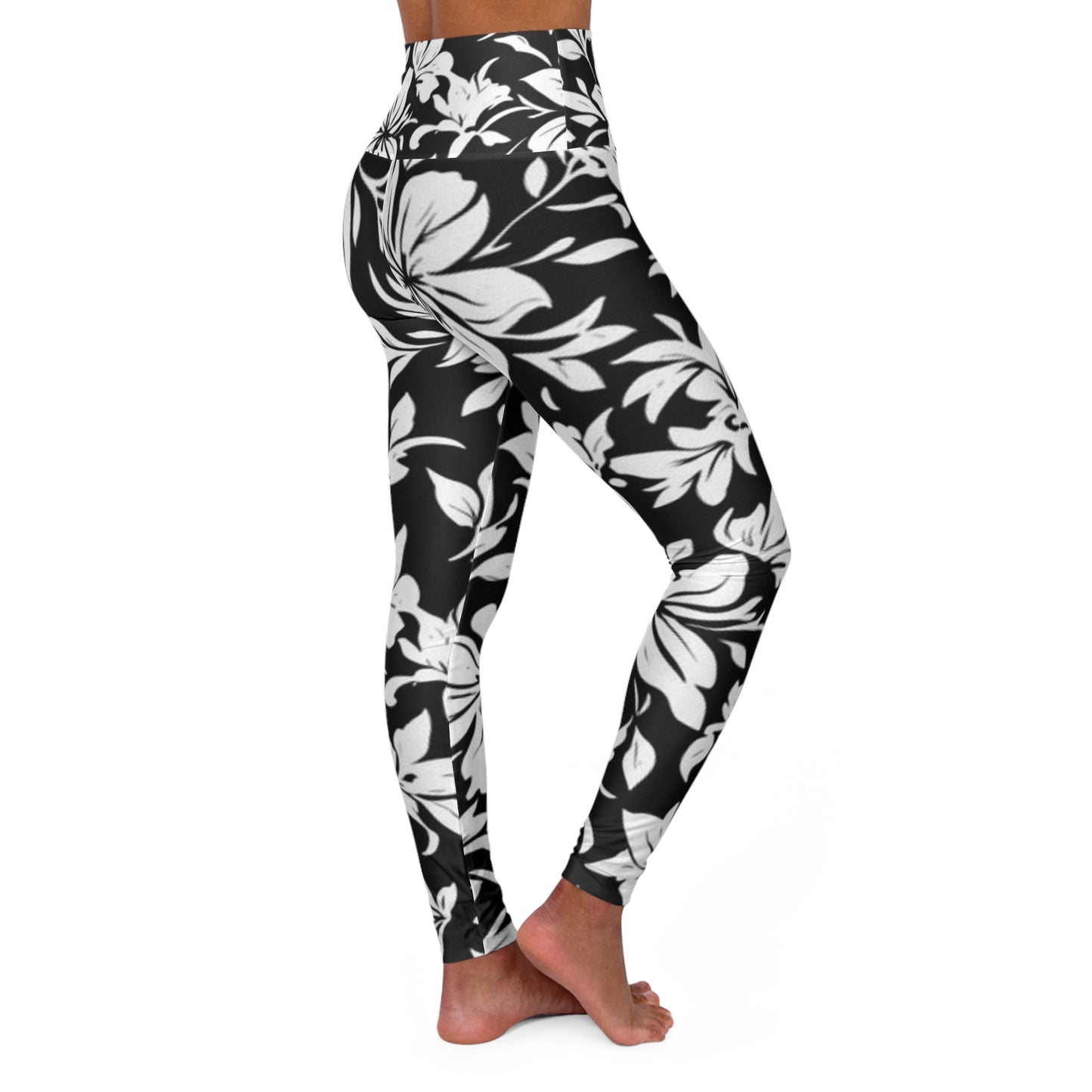 High Waisted Yoga Leggings (AOP)