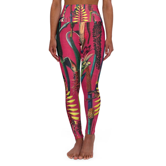 High Waisted Yoga Leggings (AOP)