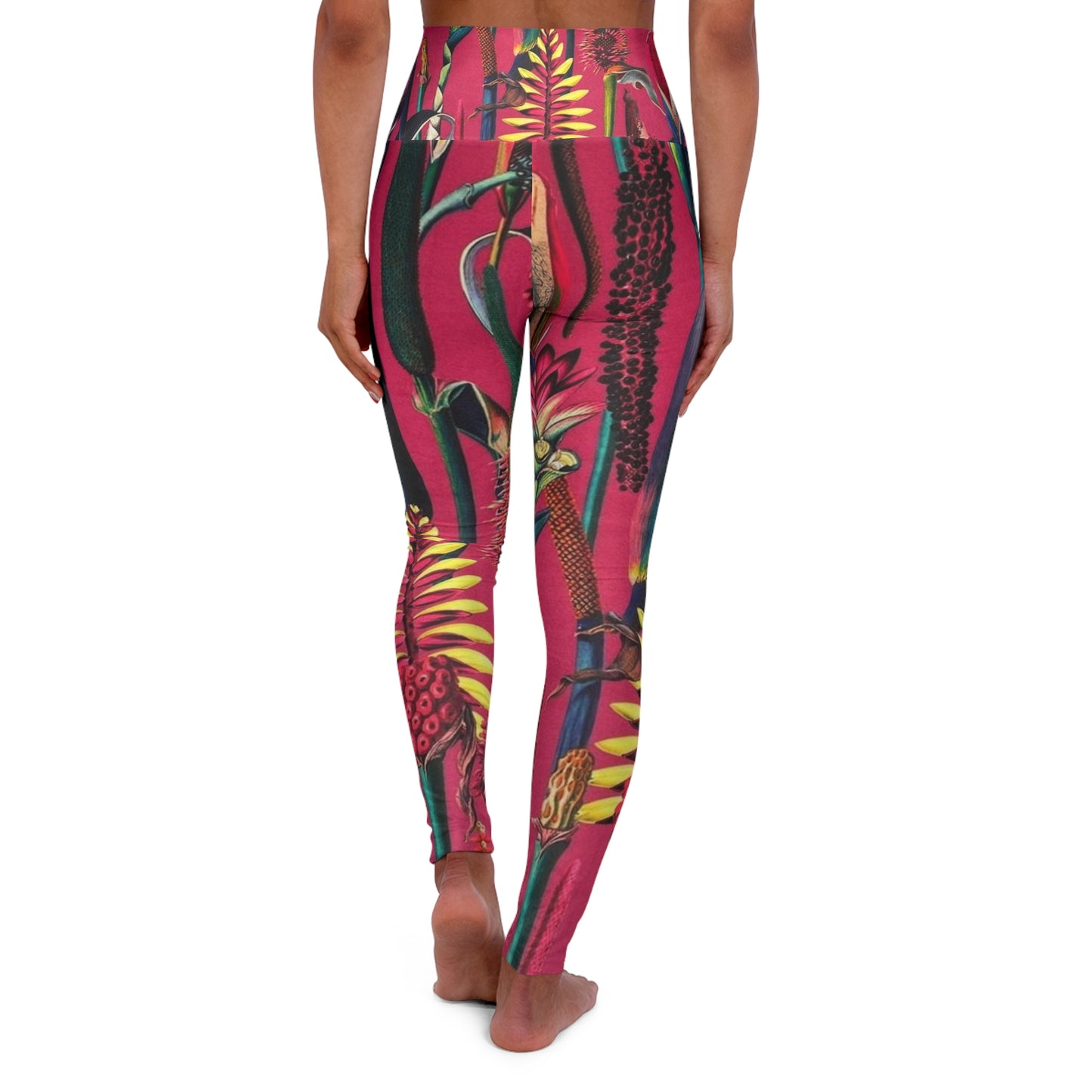 High Waisted Yoga Leggings (AOP)