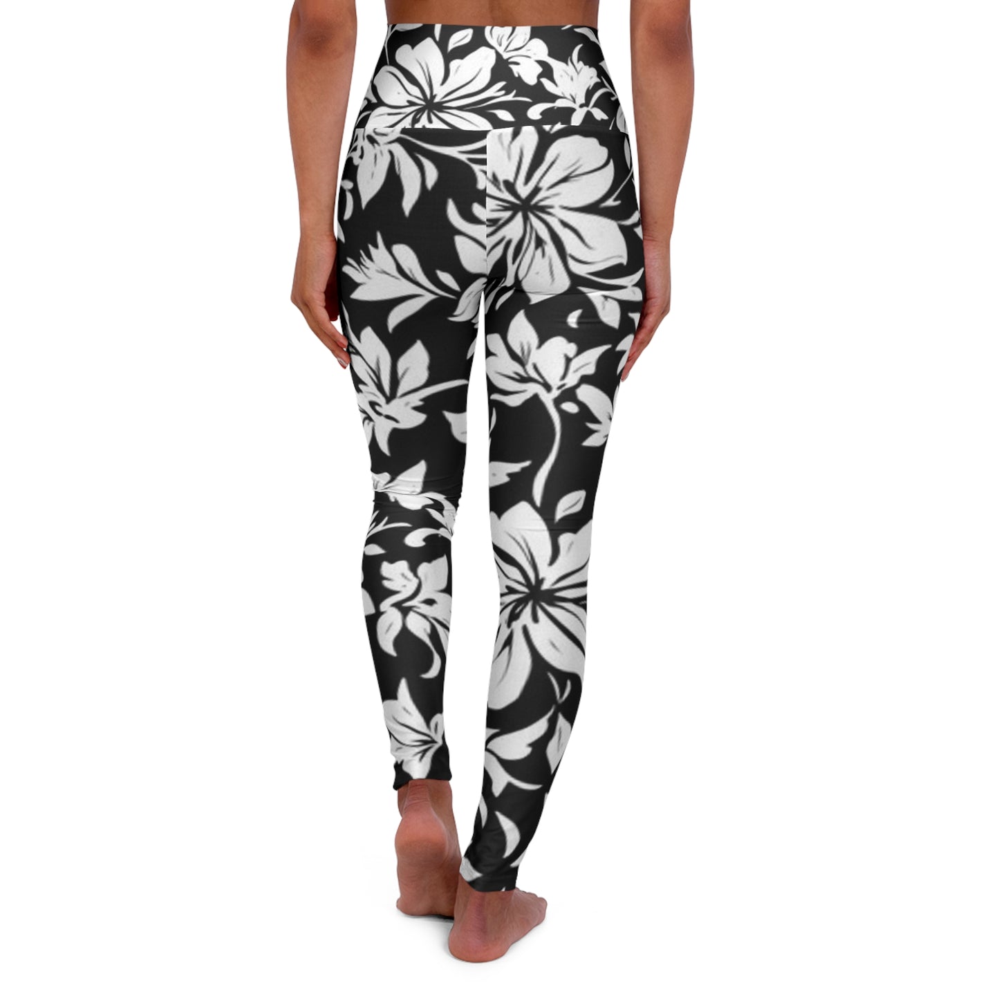 High Waisted Yoga Leggings (AOP)