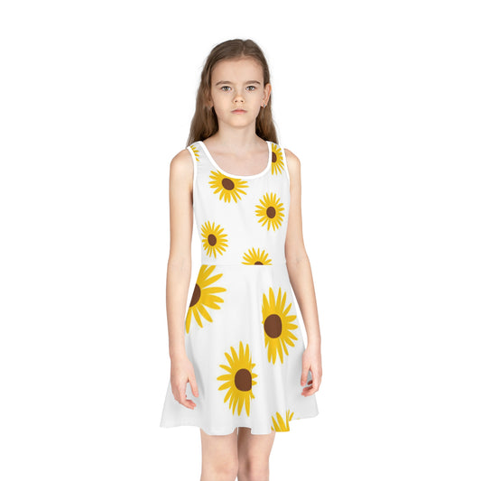 Girls' Sleeveless Sundress (AOP)