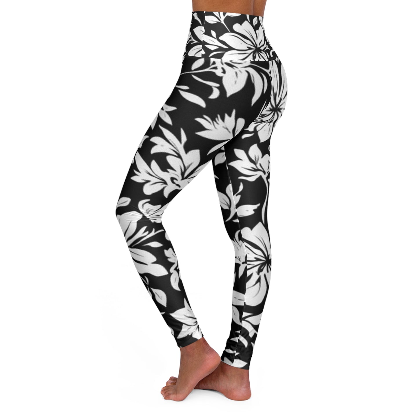 High Waisted Yoga Leggings (AOP)